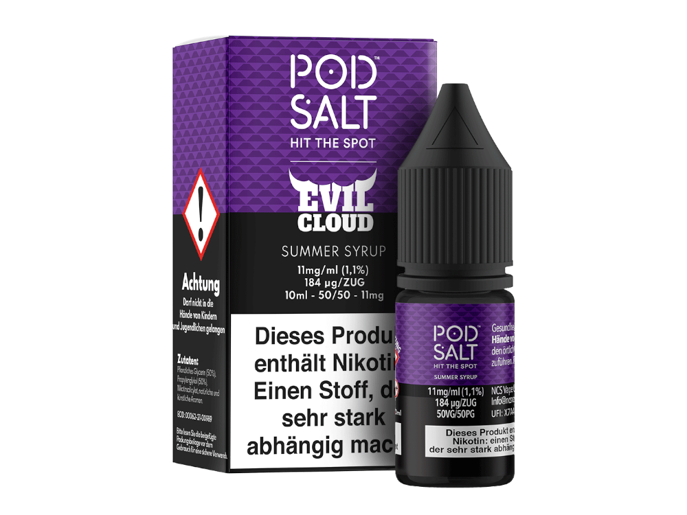 Pod Salt Fusion - Summer Syrup - Nikotinsalz Liquid 10ml