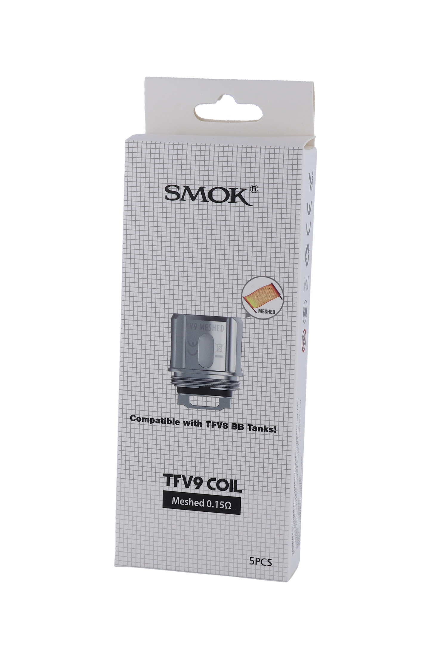 Smok - V9 0,15 Ohm Mesh Head (5 Stück pro Packung)