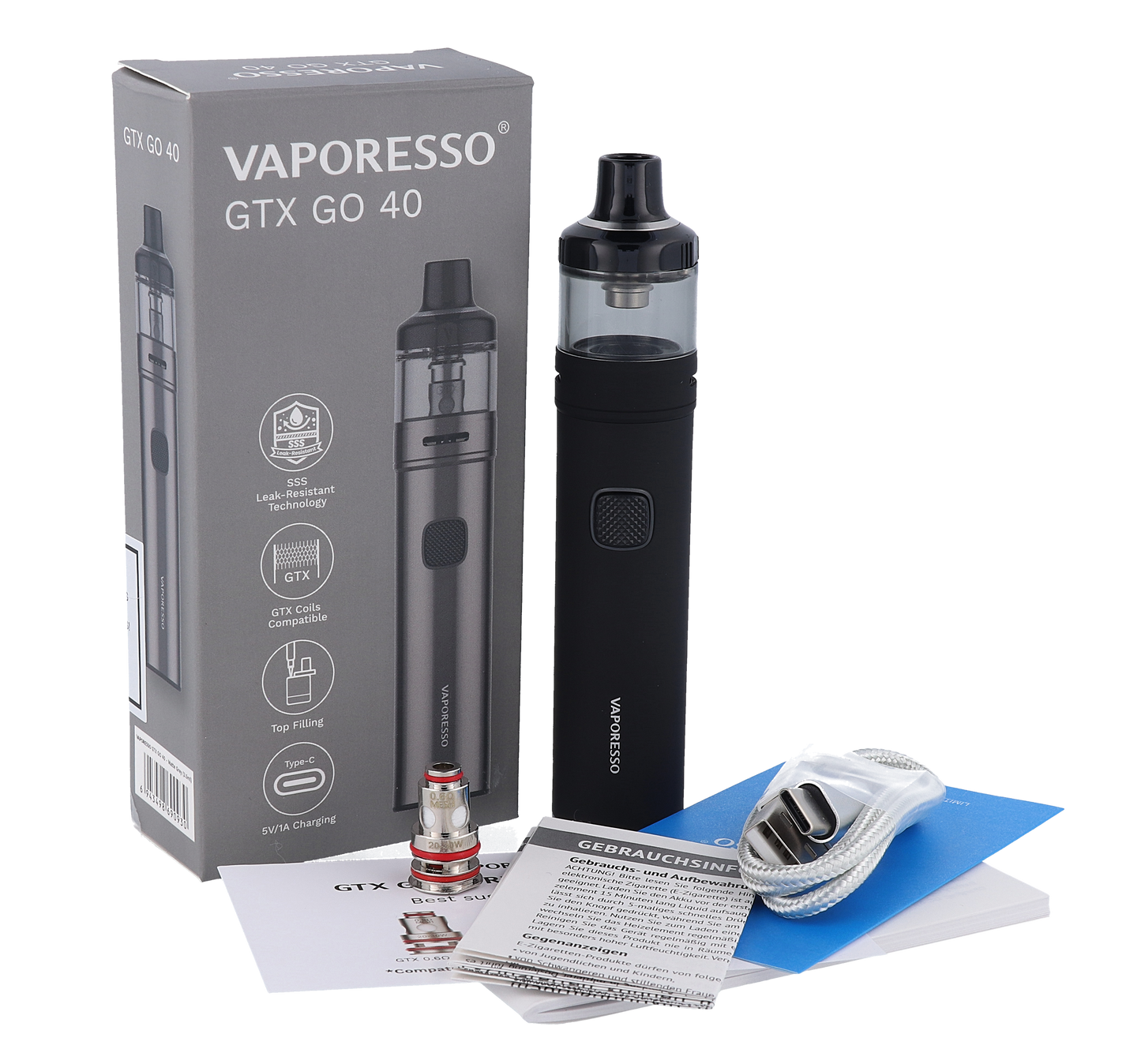 Vaporesso - GTX GO 40 E-Zigaretten Set