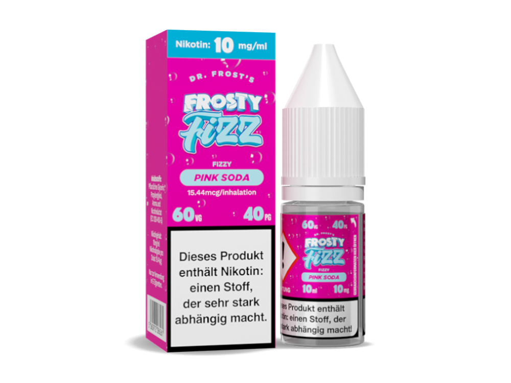 Dr. Frost - Frosty Fizz -10ml Nikotinsalz Liquid  - Pink Soda