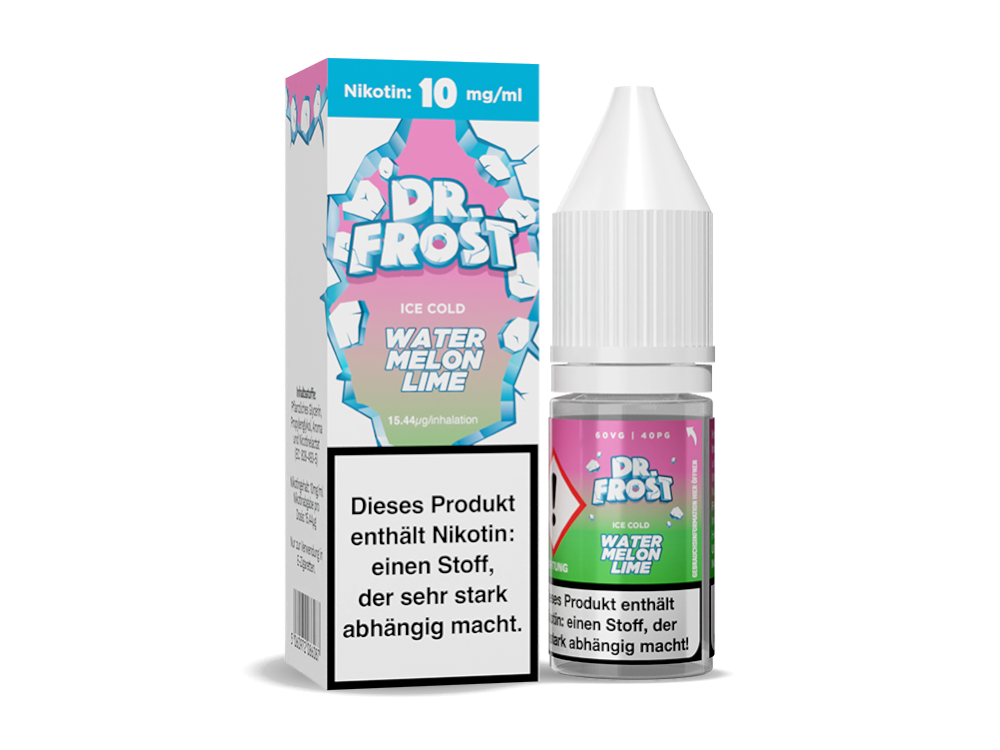 Dr. Frost - Ice Cold - Nikotinsalz Liquid 10ml - Watermelon Lime