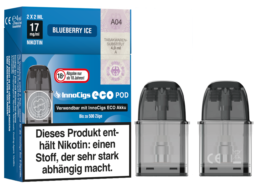 InnoCigs - Eco Pod (2 Stück pro Packung) - Watermelon