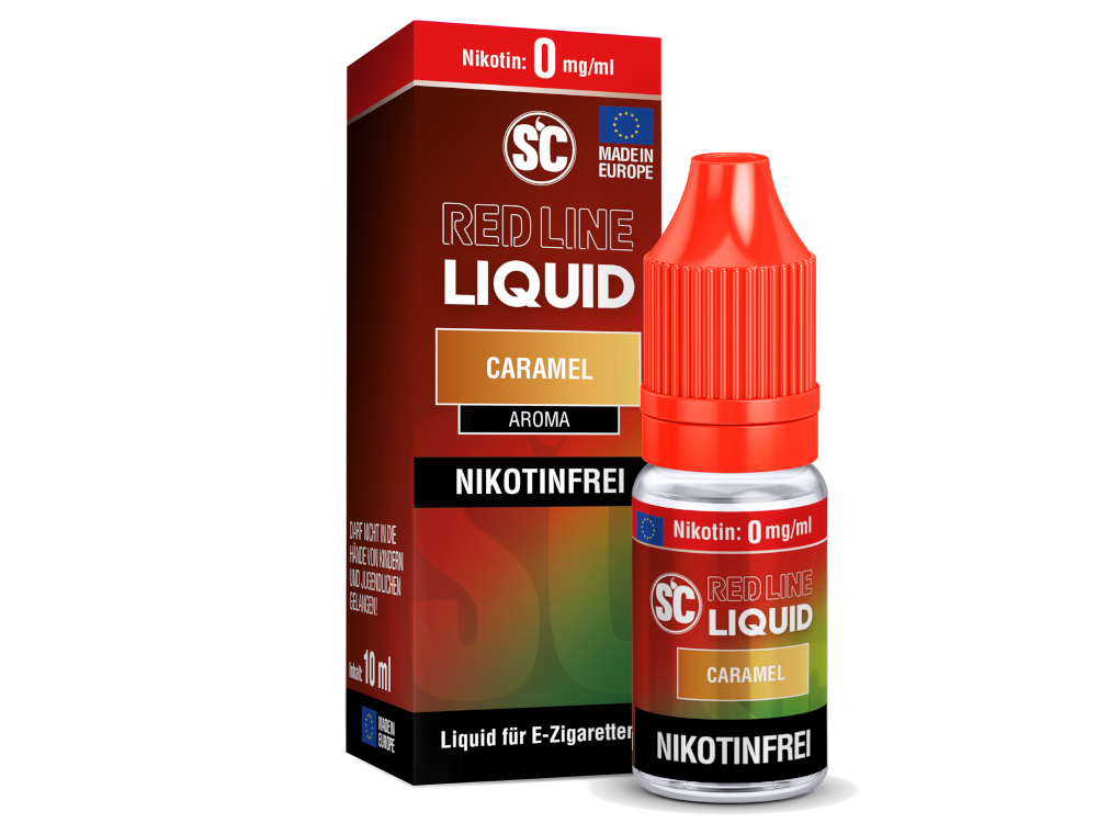 SC - Red Line - Caramel - Nikotinsalz Liquid 10ml